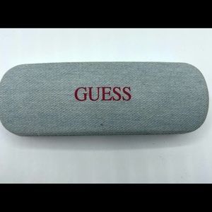 Guess Sunglass Case Denim. Pre-owned